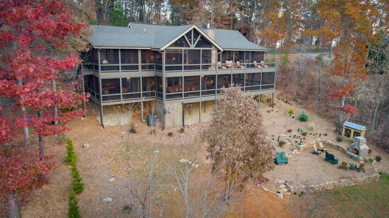 Eagles Crest - Long Range Layered Mountain Views In Peaceful Neighborhood! Villa Mineral Bluff Exterior photo