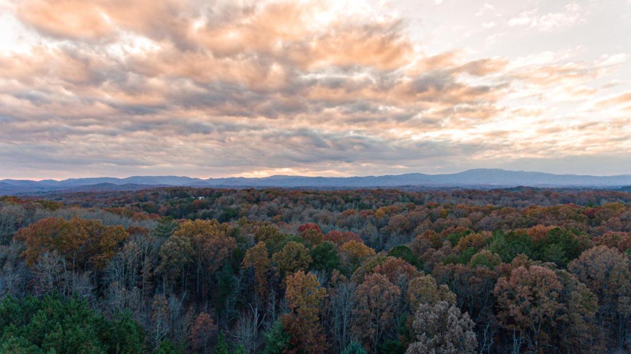Eagles Crest - Long Range Layered Mountain Views In Peaceful Neighborhood! Villa Mineral Bluff Exterior photo