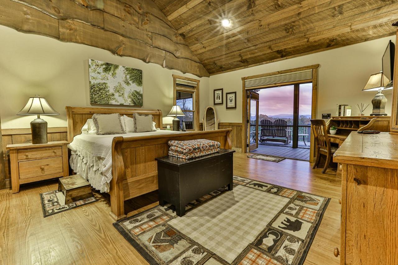 Eagles Crest - Long Range Layered Mountain Views In Peaceful Neighborhood! Villa Mineral Bluff Exterior photo