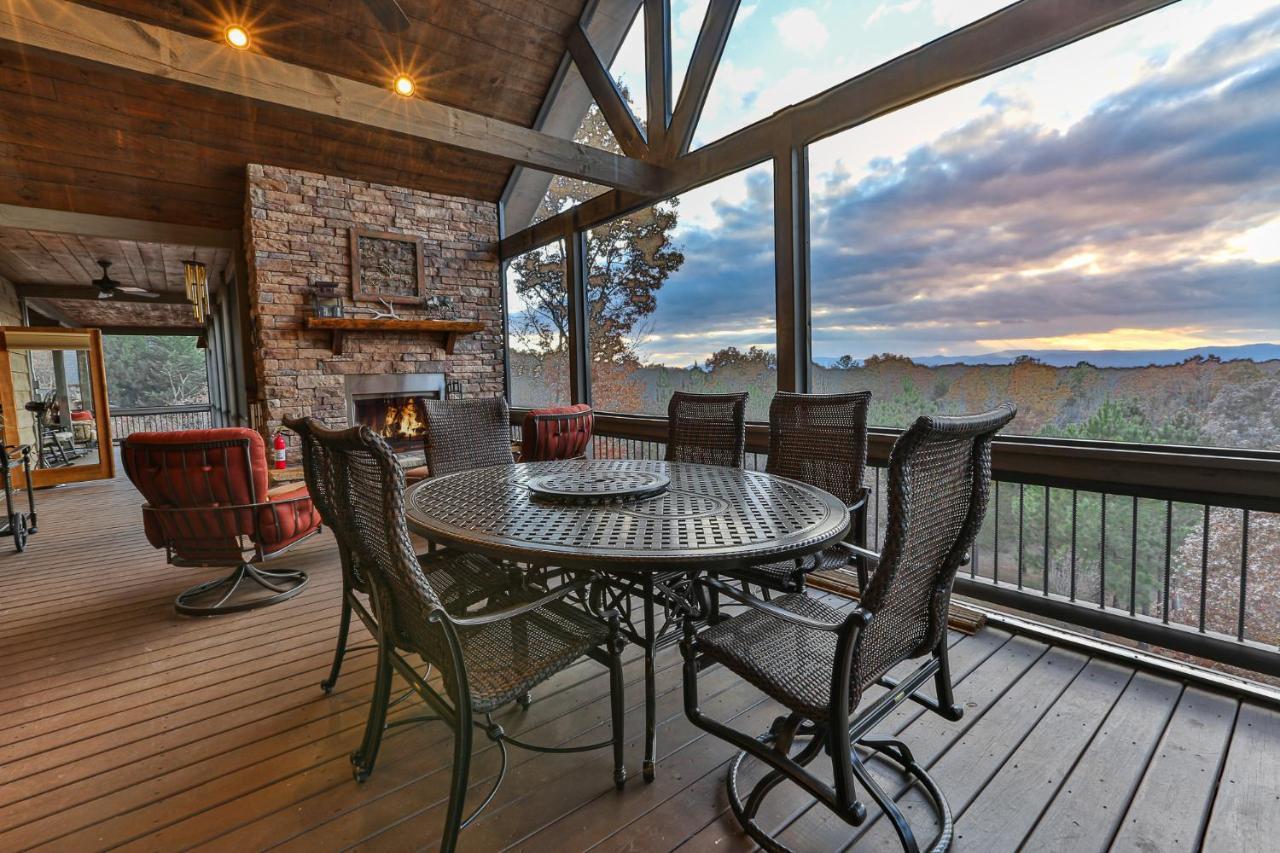 Eagles Crest - Long Range Layered Mountain Views In Peaceful Neighborhood! Villa Mineral Bluff Exterior photo