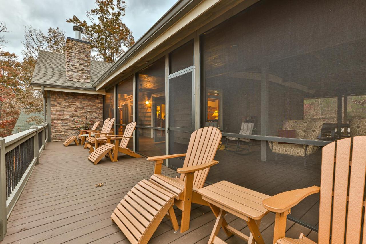 Eagles Crest - Long Range Layered Mountain Views In Peaceful Neighborhood! Villa Mineral Bluff Exterior photo