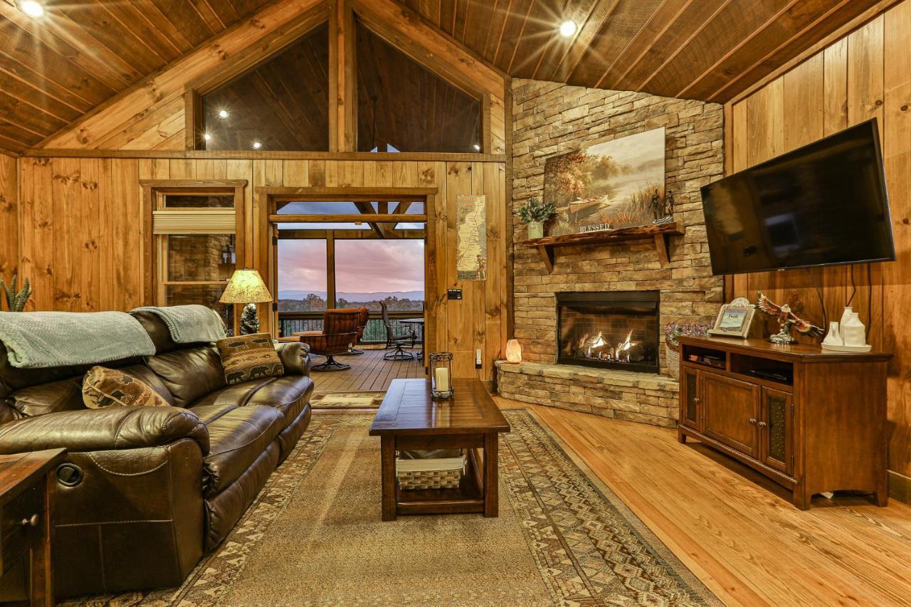 Eagles Crest - Long Range Layered Mountain Views In Peaceful Neighborhood! Villa Mineral Bluff Exterior photo
