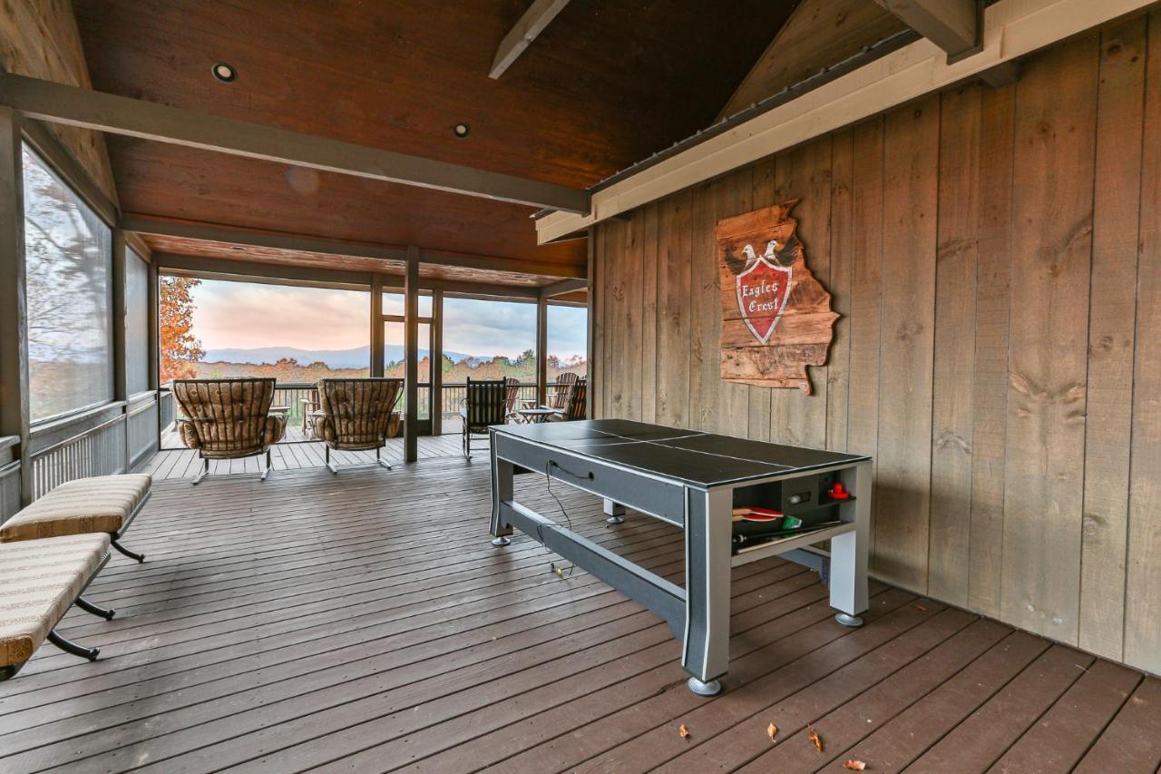 Eagles Crest - Long Range Layered Mountain Views In Peaceful Neighborhood! Villa Mineral Bluff Exterior photo